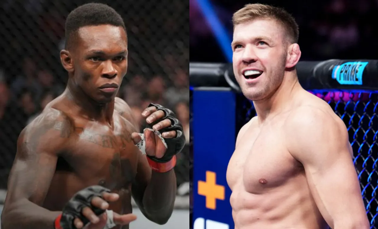 Israel Adesanya and Dricus Du Plessis