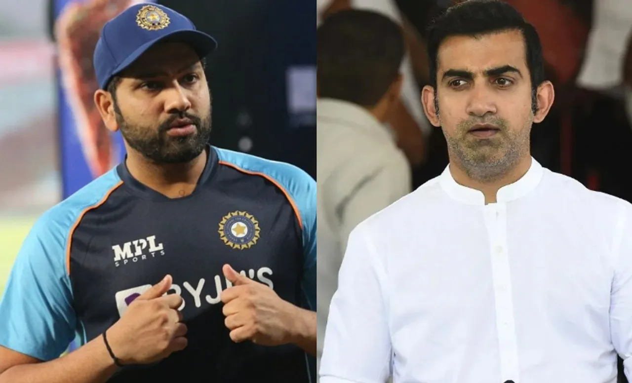 Rohit Sharma and Gautam Gambhir