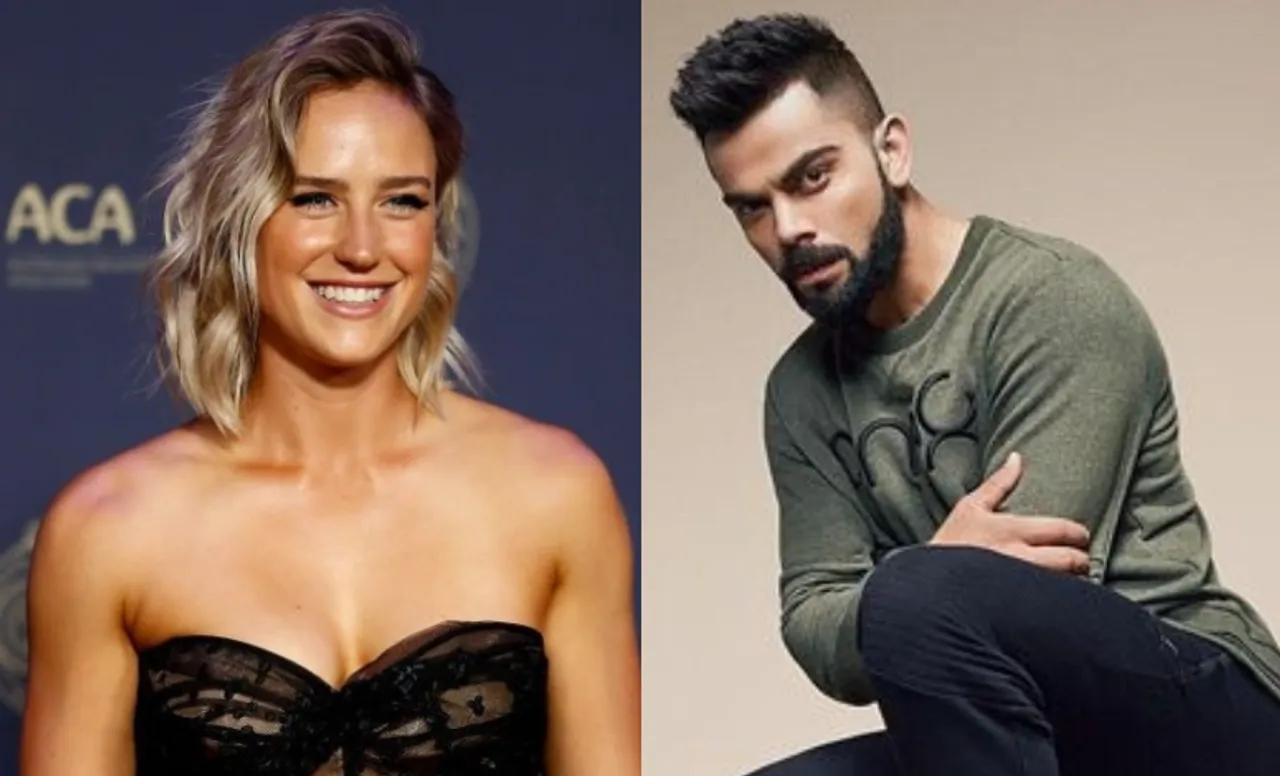 Ellyse Perry and Virat Kohli