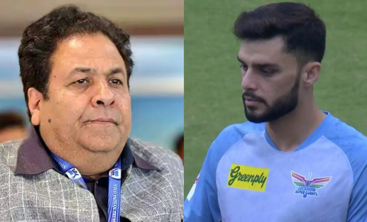 Rajeev Shukla and Naveen Shukla in IPL 2023