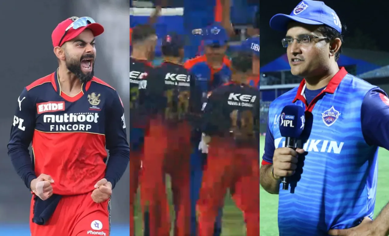 IPL 2023: Virat Kohli ignores Sourav Ganguly