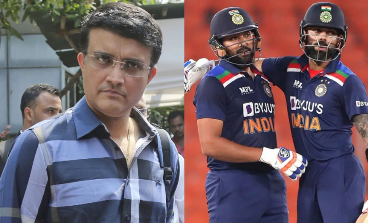 Sourav Ganguly on Virat Kohli and Rohit Sharma