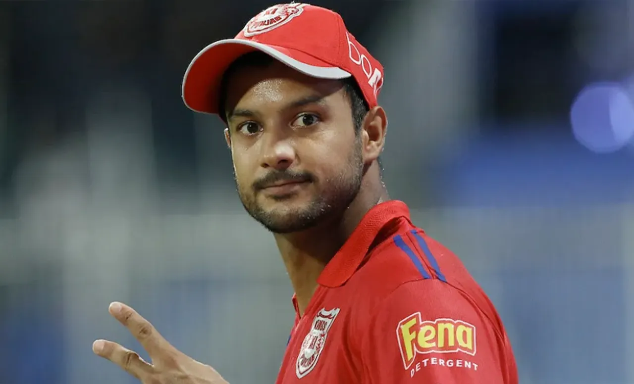 Star Punjab player thanks Mayank Agarwal for backing him