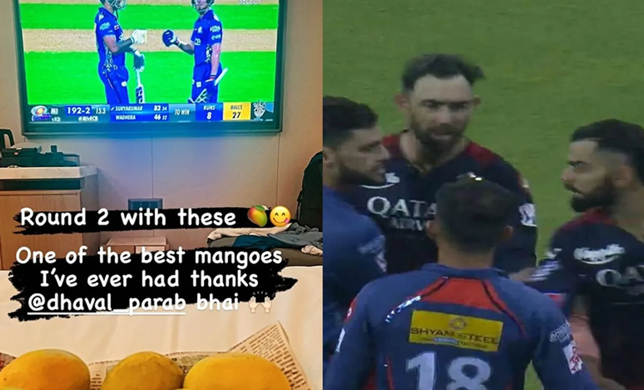 Naveen-ul-Haq and Virat Kohli (Source - Twitter)