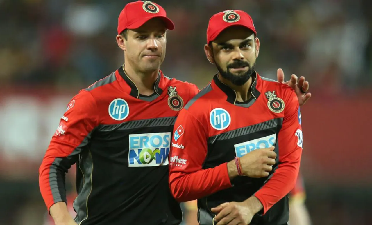 AB De Villiers and Virat Kohli