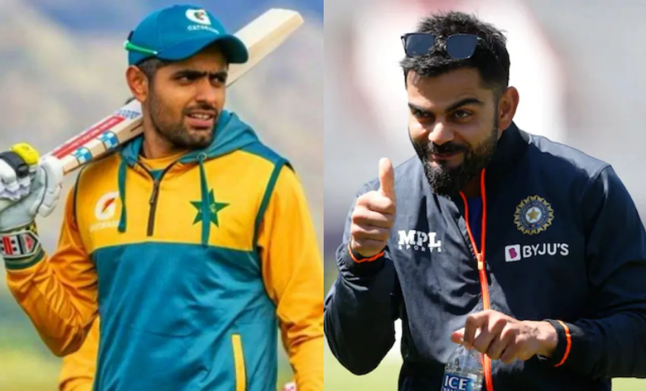 Babar Azam and Virat Kohli