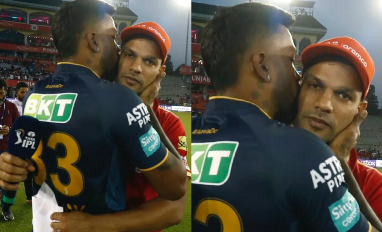Shikhar Dhawan and Hardik Pandya