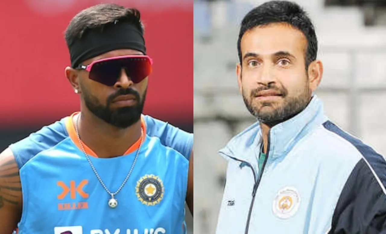 Hardik Pandya and Irfan Pathan