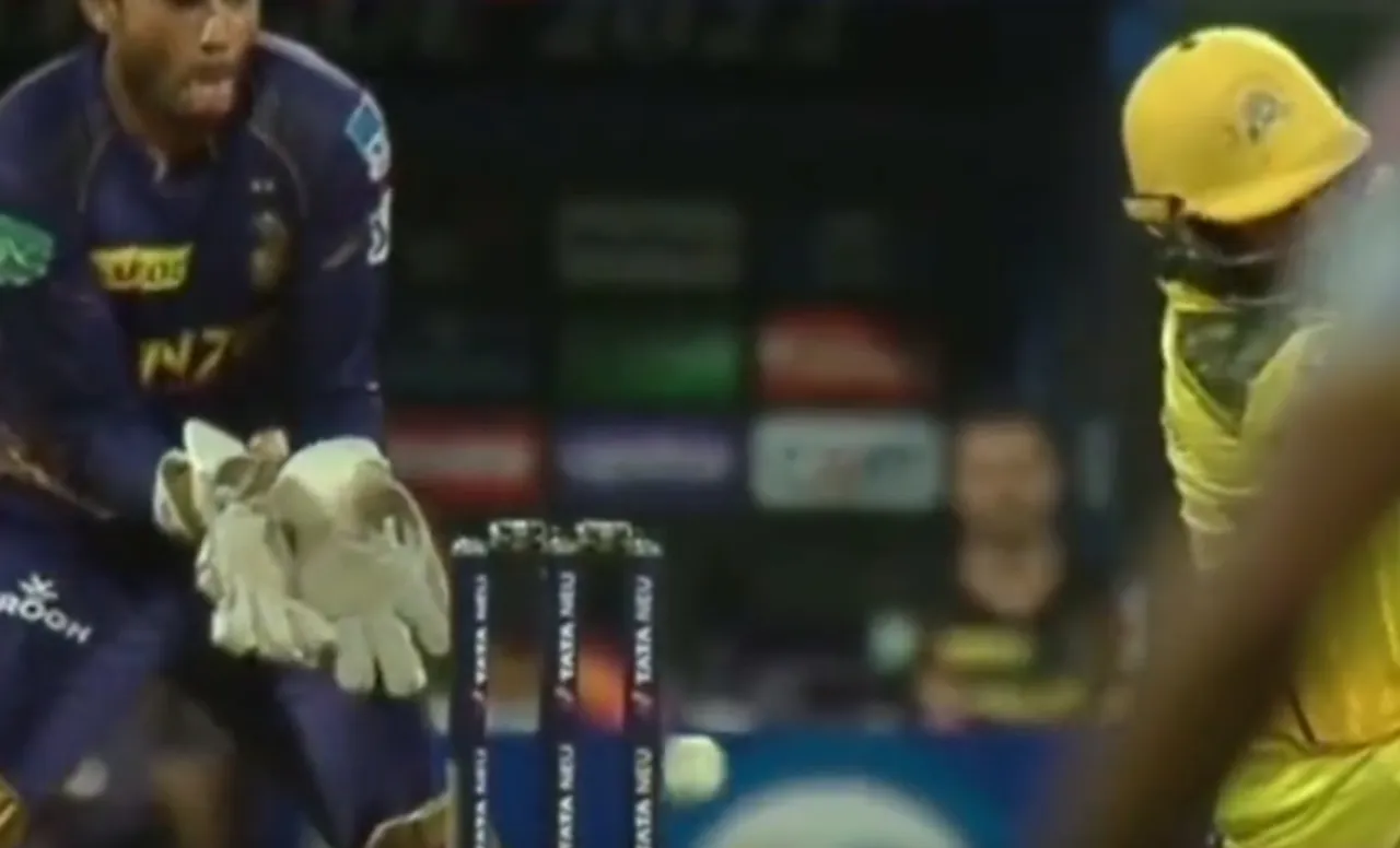 Watch: Ambati Rayudu survives as bails don't fall despite ball hitting the stumps