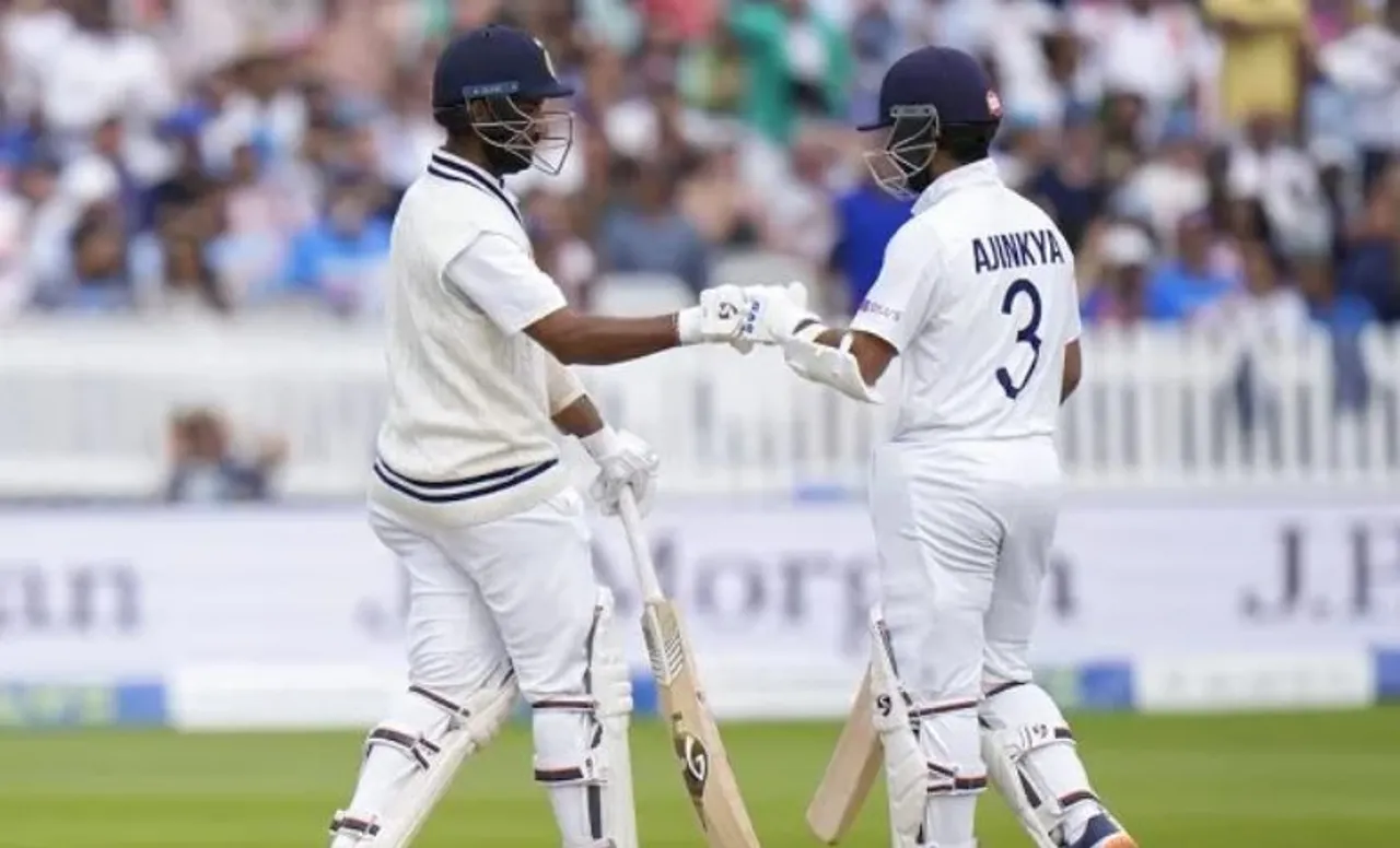 Cheteshwar Pujara and Ajinkya Rahane