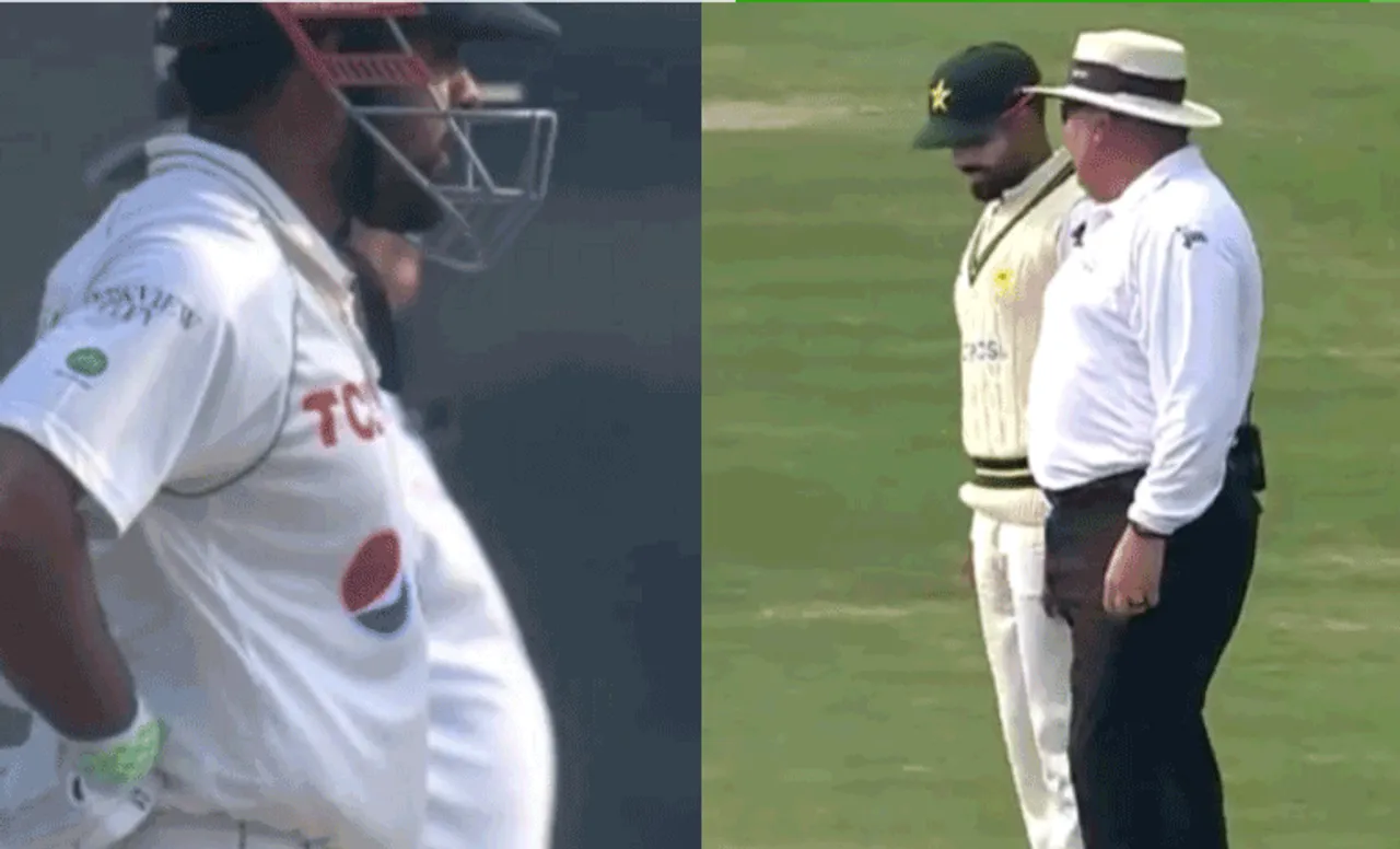 Fans react to Babar Azam recreating hilarious meme with umpire Marais Erasmus