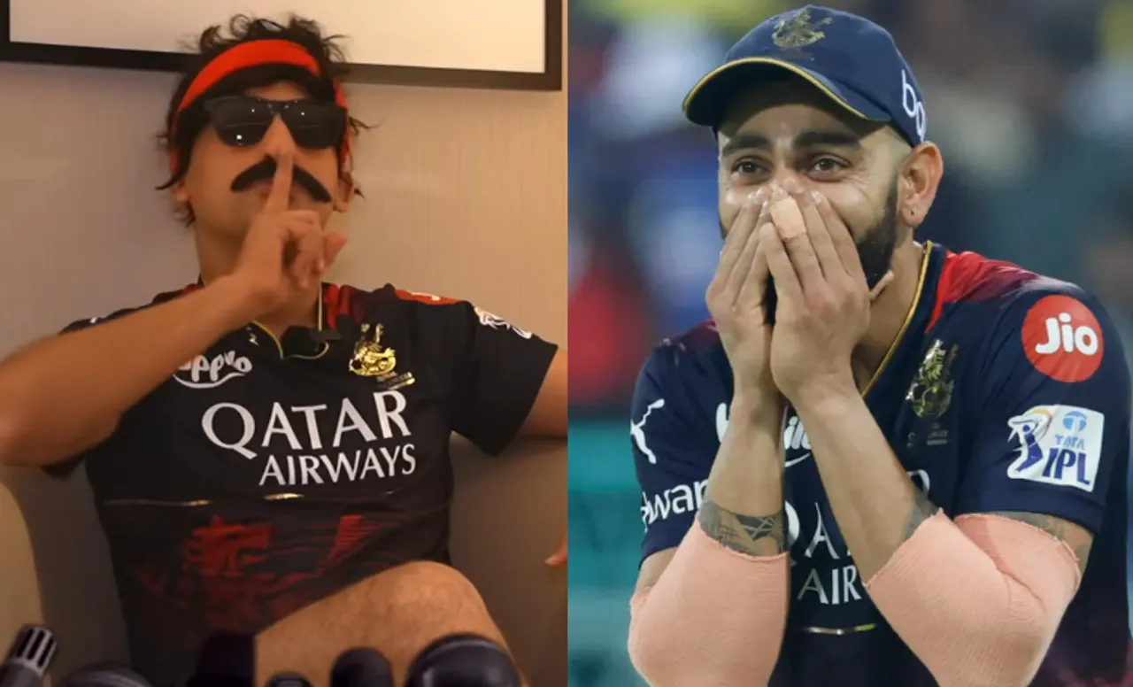 Mr. Nags and Virat Kohli during IPL 2023