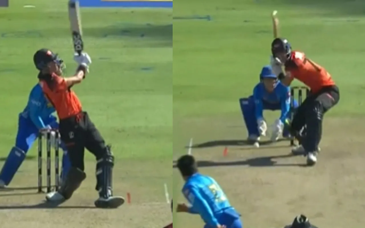WATCH: Marco Jansesn smashes 28 runs in Rashid Khan's over in SA20 2023 match