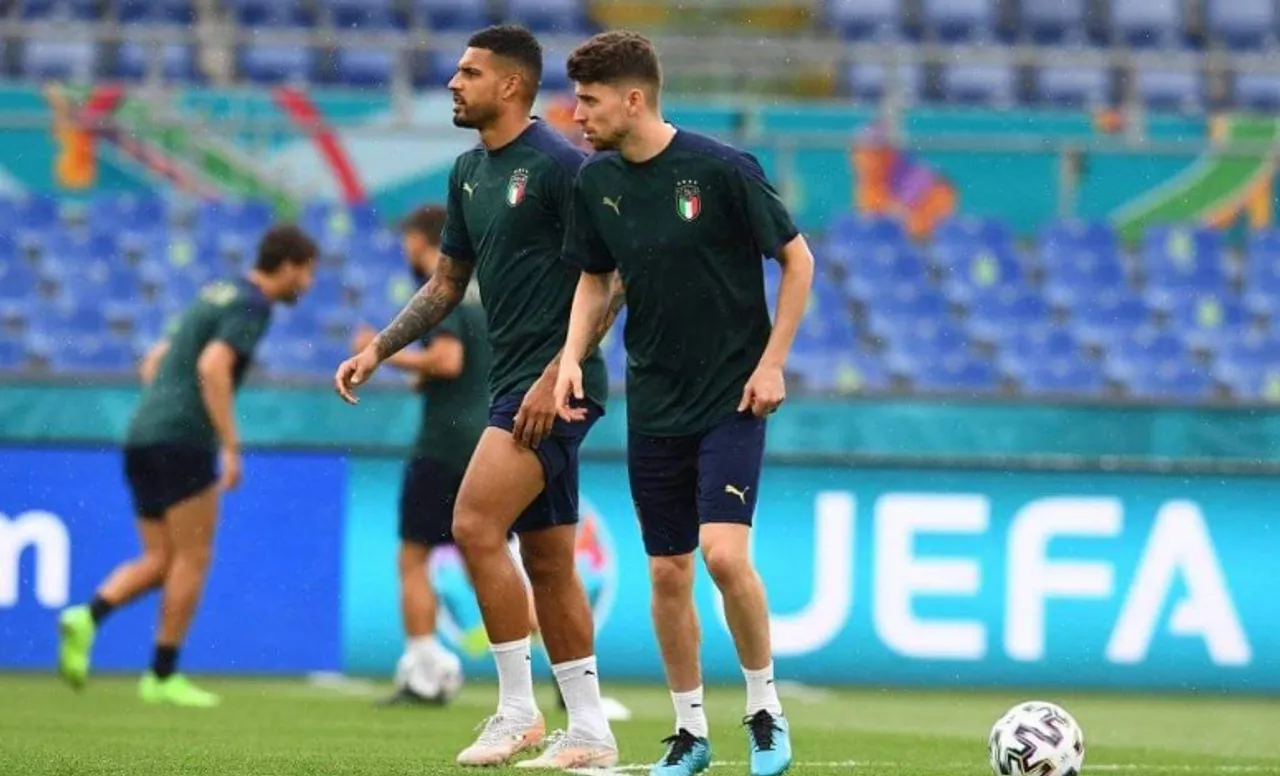 Jorginho Frello and Emerson Palmieri