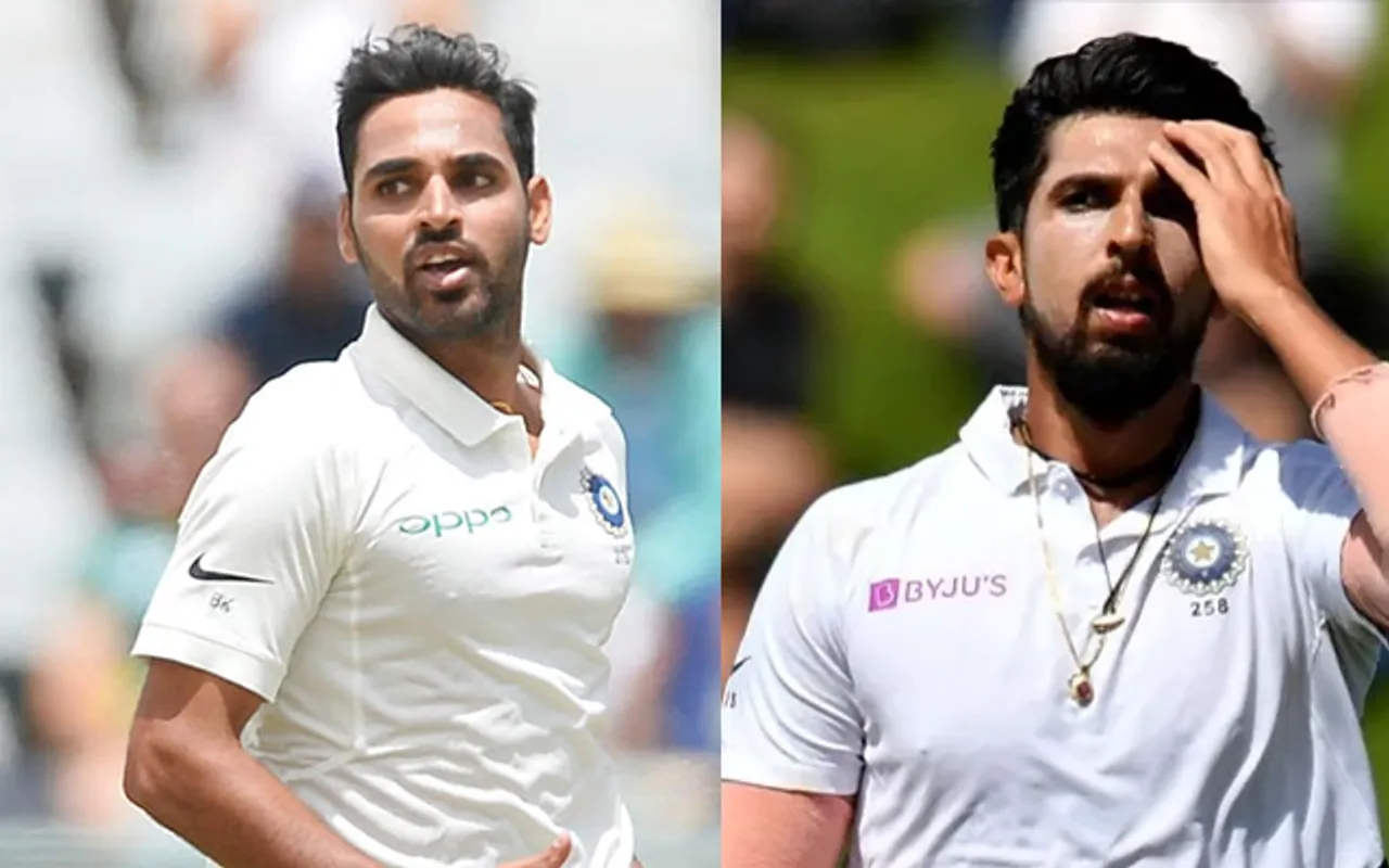 Bhuvneshwar Kumar and Ishant Sharma (Source - Twitter)