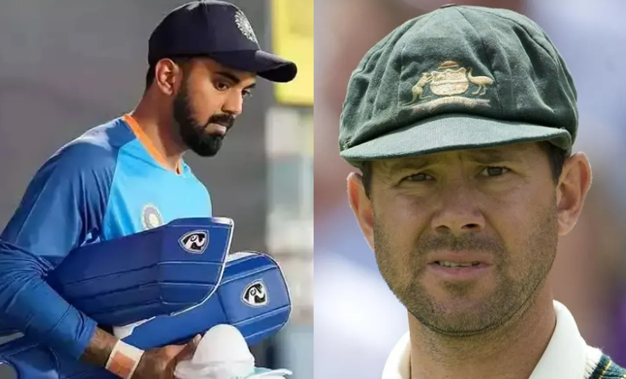 KL Rahul and Ricky Ponting