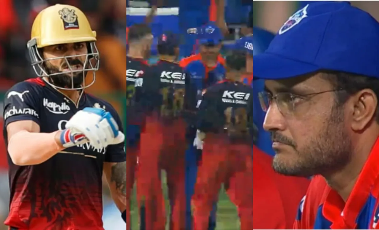 Virat Kohli and Sourav Ganguly in IPL 2023