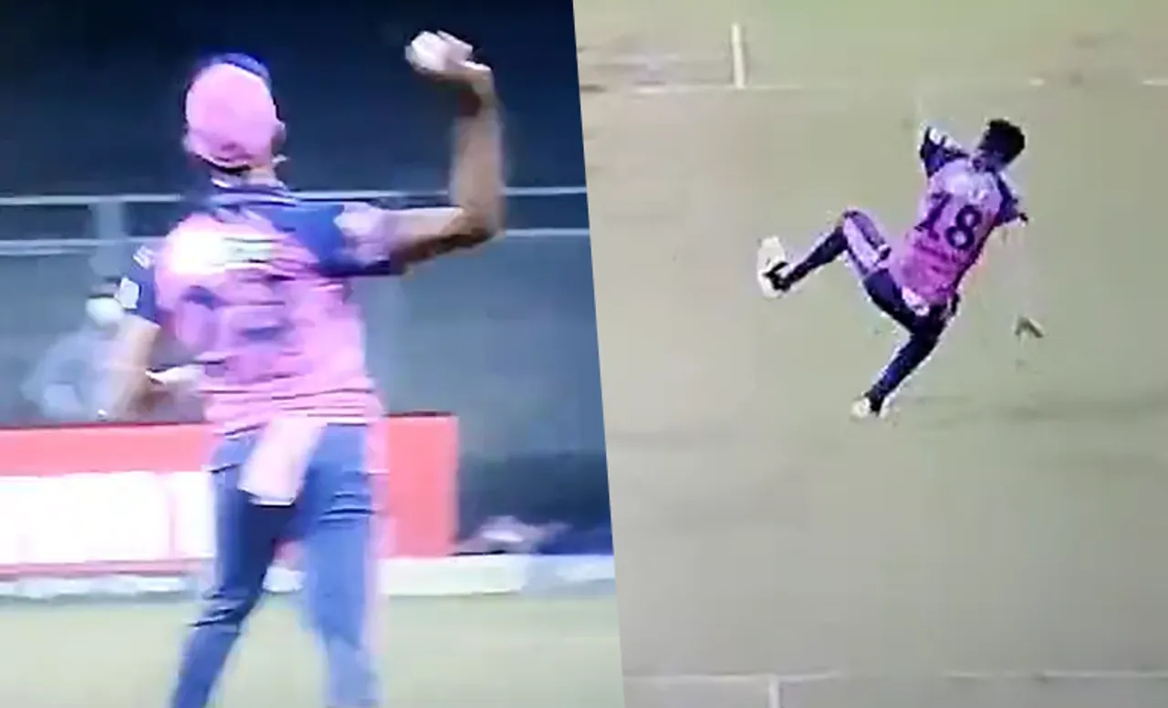 Watch: Prasidh Krishna hilariously hits Trent Boult