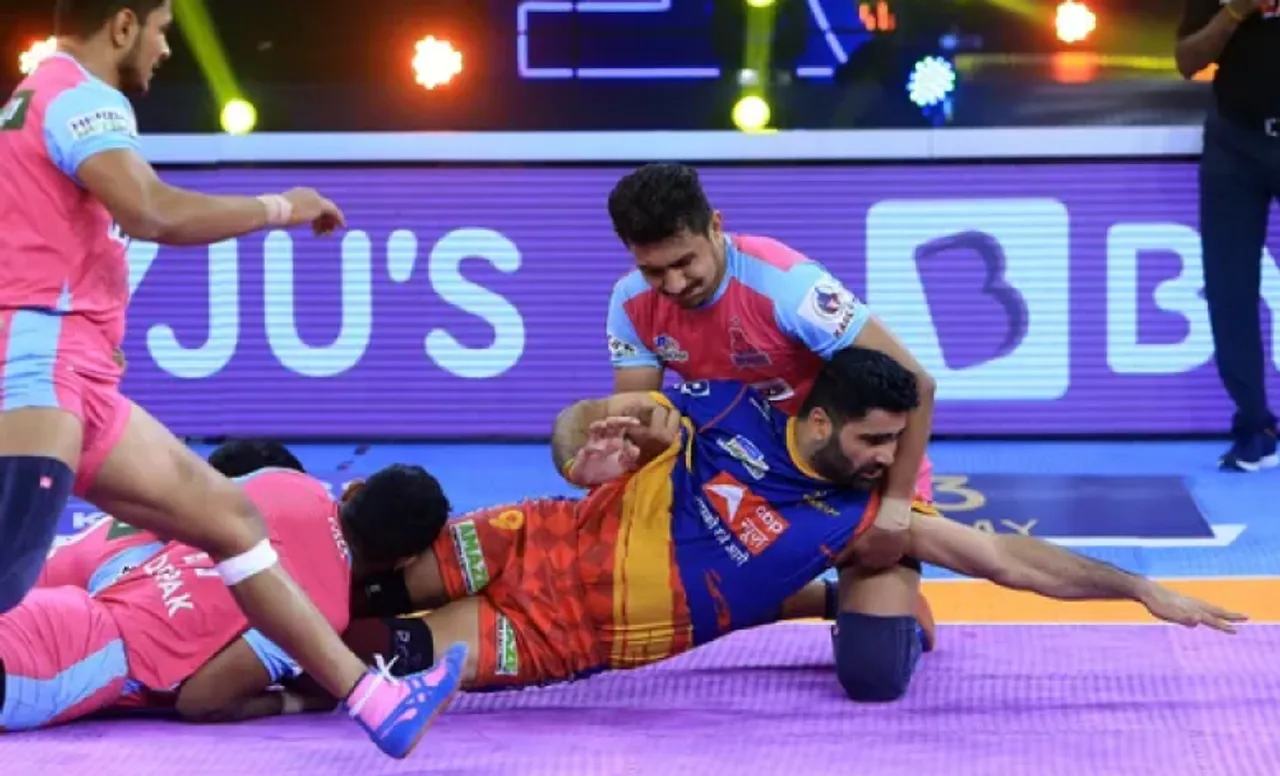 UP yoddhas-Jaipur Pink Panthers