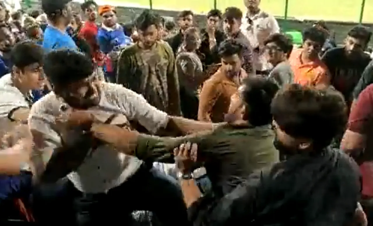 Brawl in India South Africa T20I