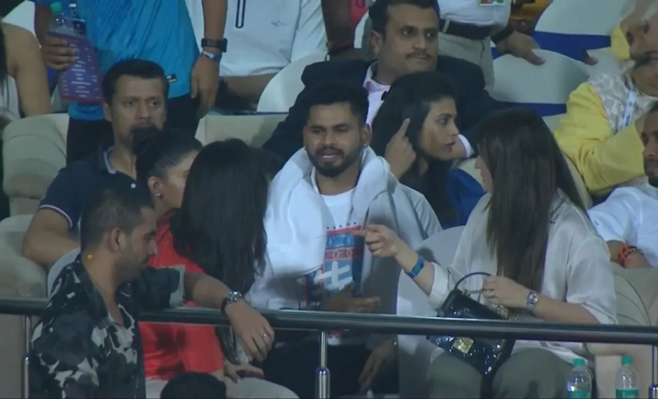 Shreyas Iyer attends SAFF Championship Final