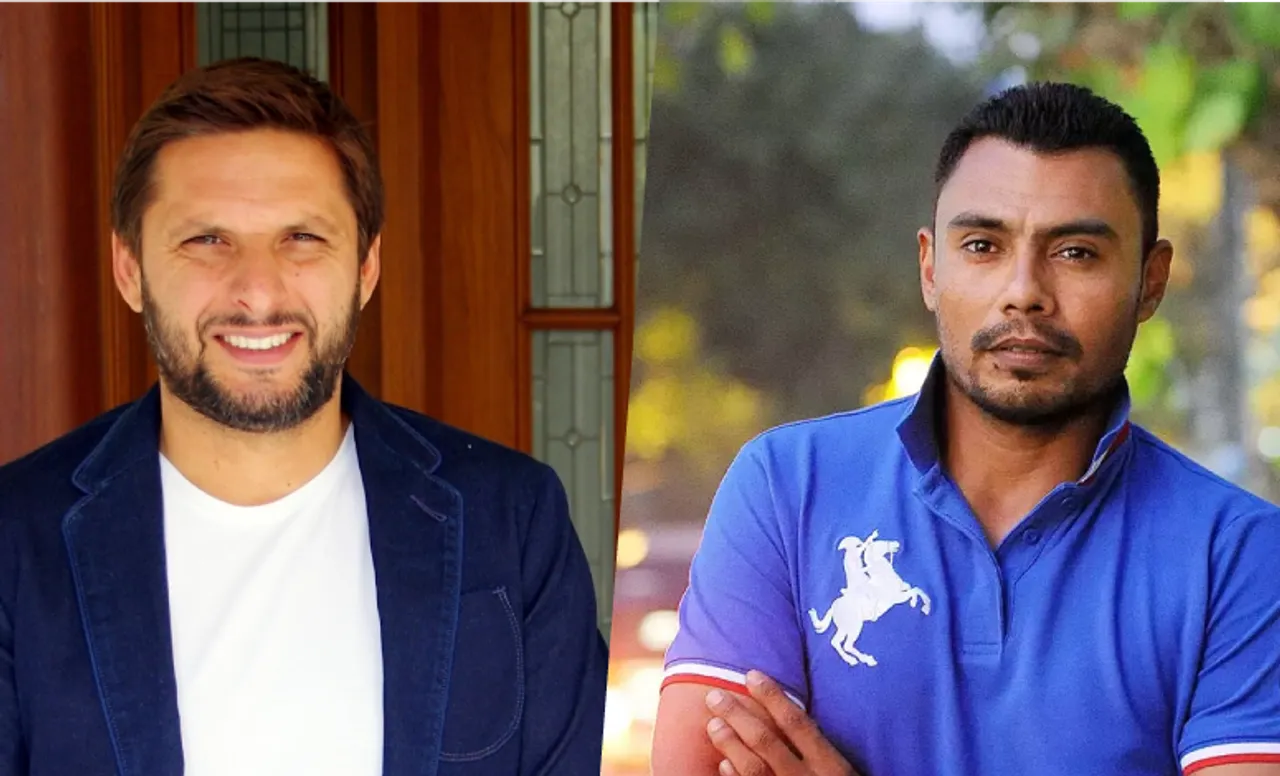 Danish Kaneria and Shahid Afridi