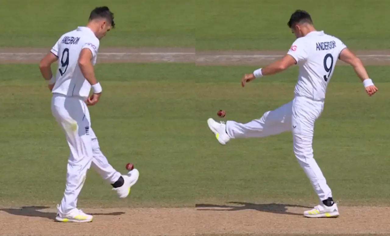 James Anderson in 4th Ashes 2023 Test