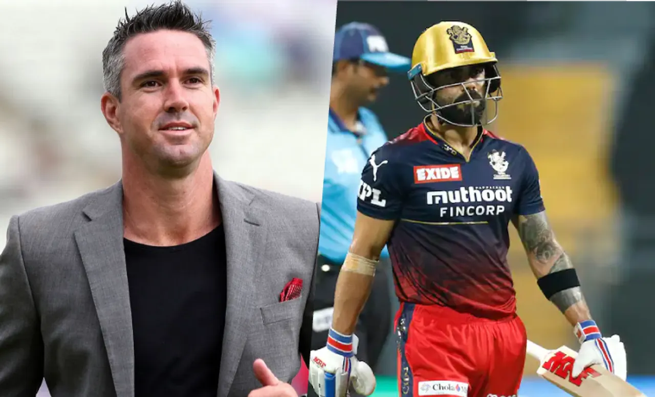 Virat Kohli and Kevin Pietersen