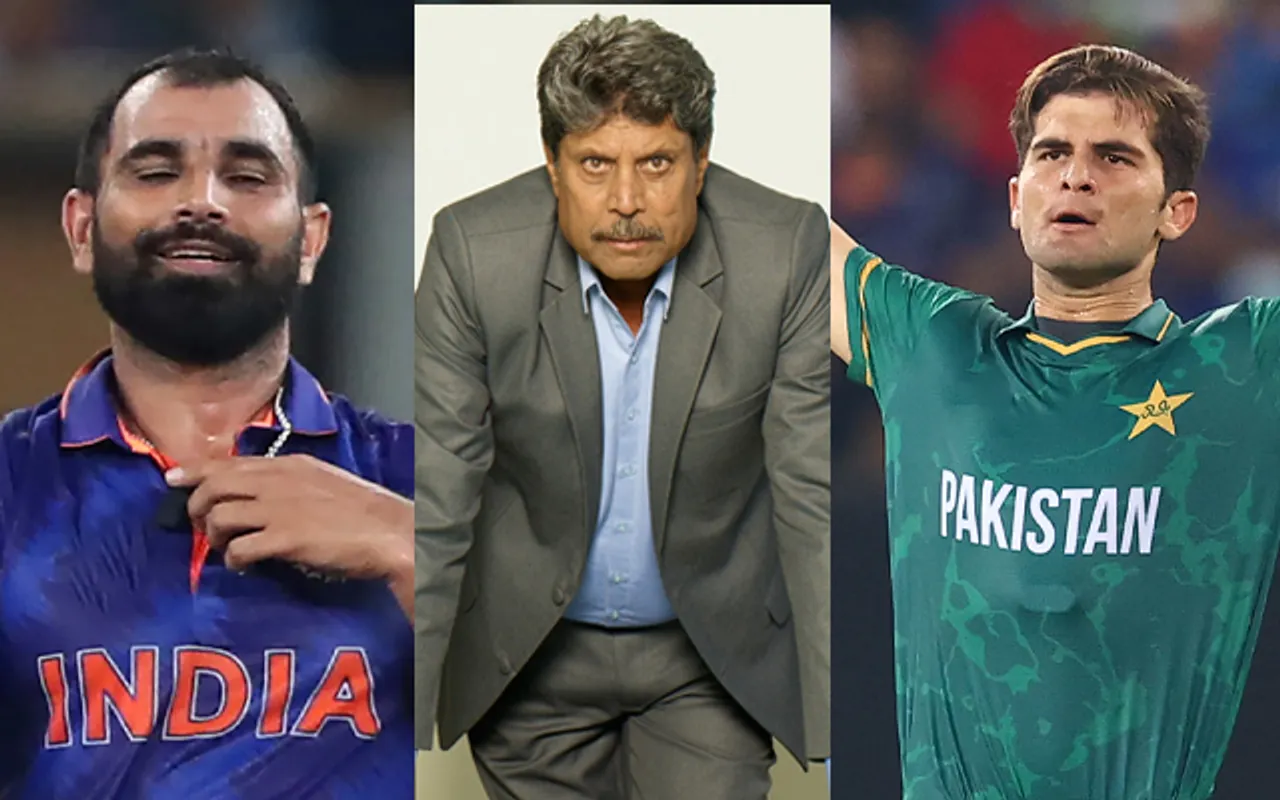Mohammed Shami, Kapil Dev, Shaheen Afridi