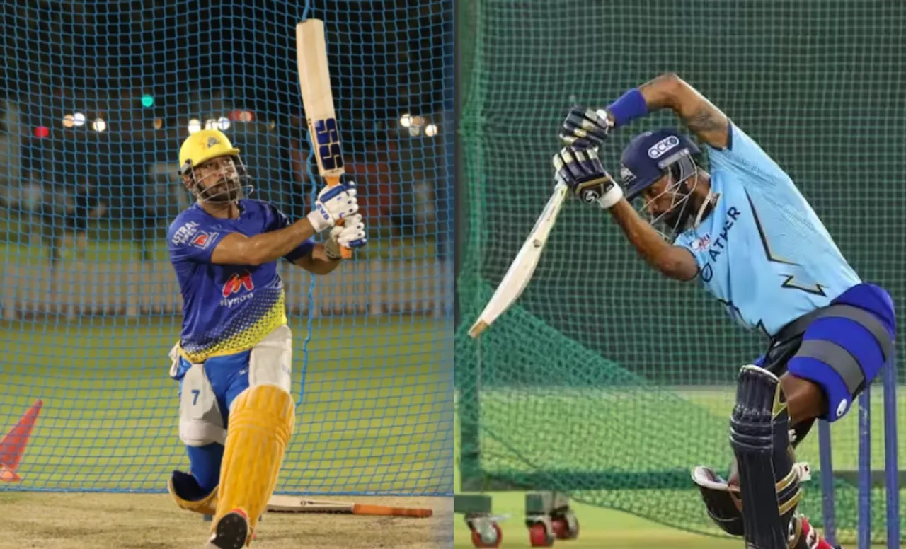 CSK and GT practice sessions, IPL 2023