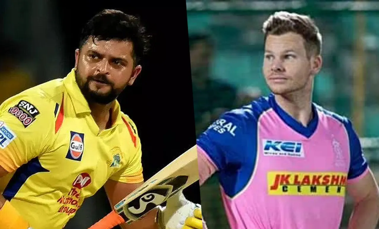 Suresh Raina, Steve Smith