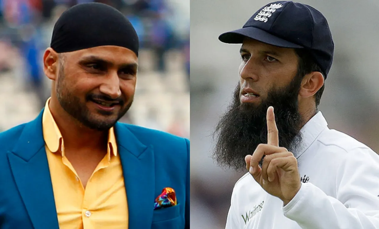 Harbhajan Singh and Moeen Ali
