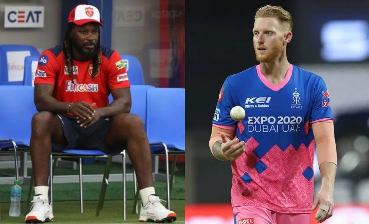 Ben Stokes, Chris Gayle