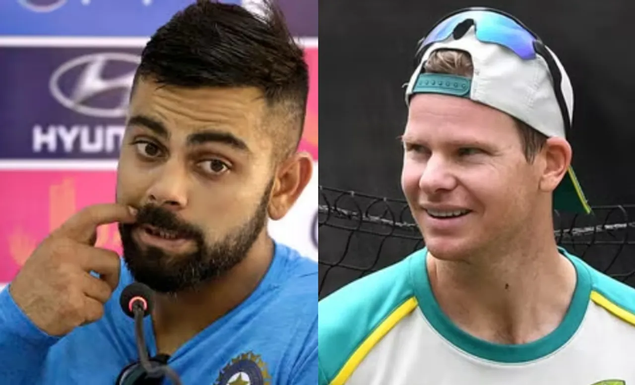 Virat Kohli and Steve Smith