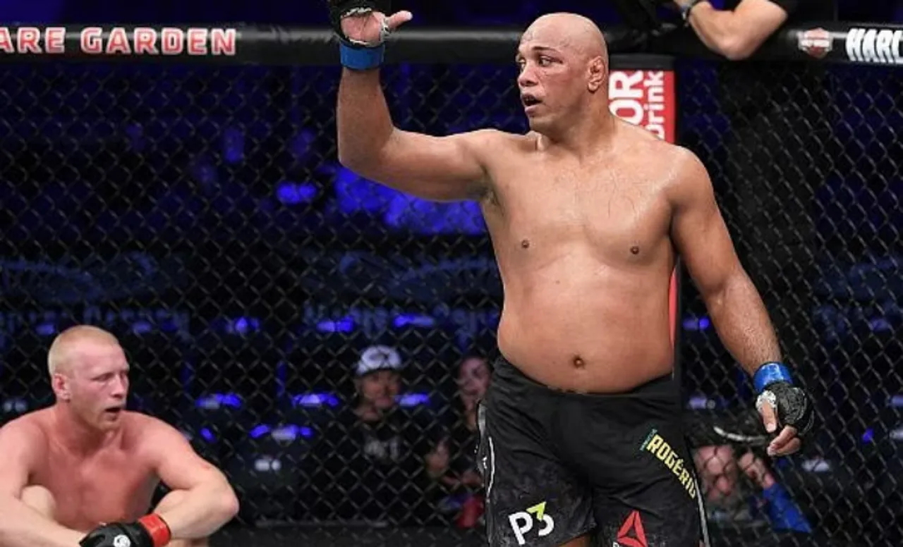 Marcos Rogerio de Lima after losing at UFC 291