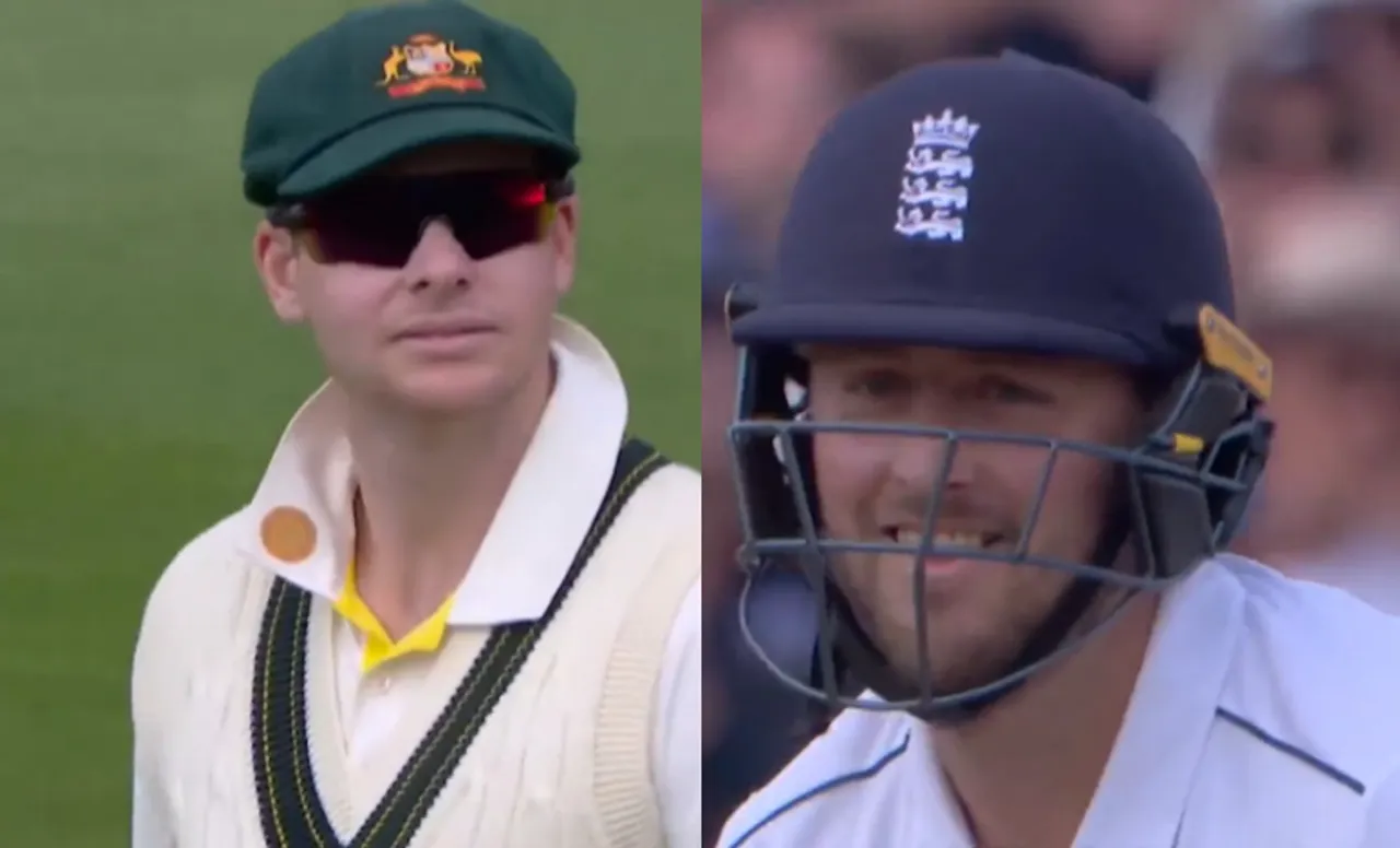 Steve Smith and Ollie Robinson, 1st Ashes 2023 Test