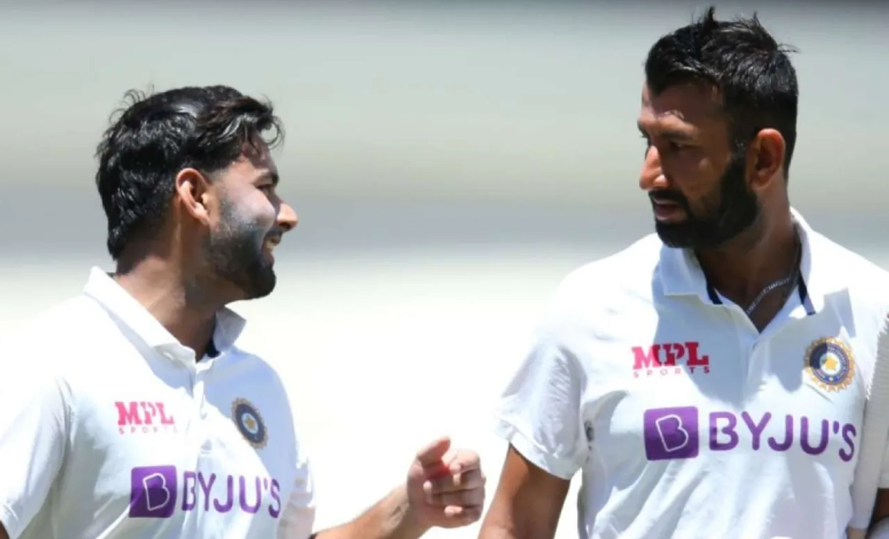 Rishabh Pant, Cheteshwar Pujara