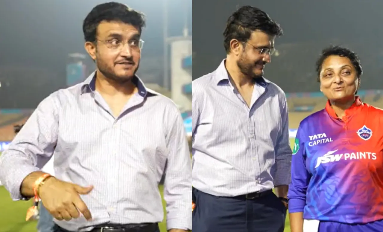 Sourav Ganguly in Delhi camp