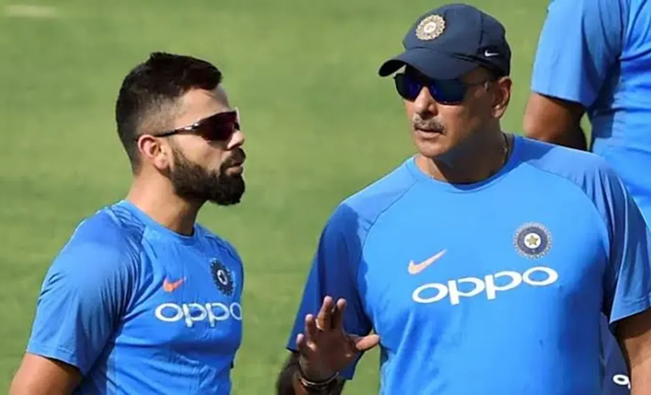 Virat Kohli and Ravi Shastri