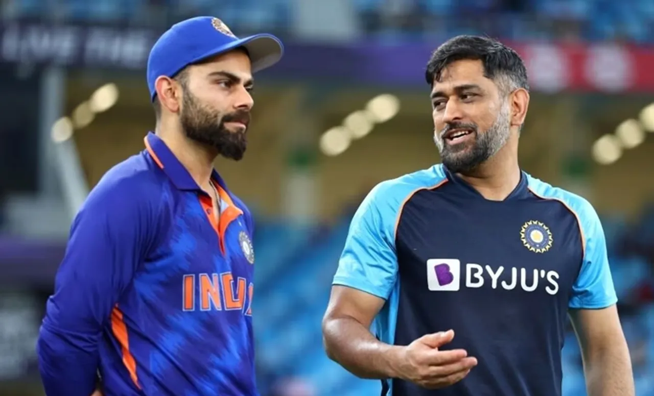 Virat Kohli and MS Dhoni