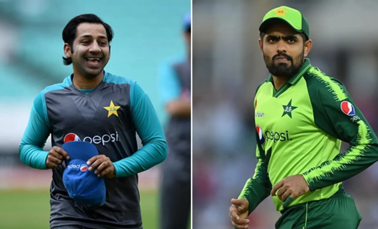 Sarfaraz Ahmed and Babar Azam, Pakistan
