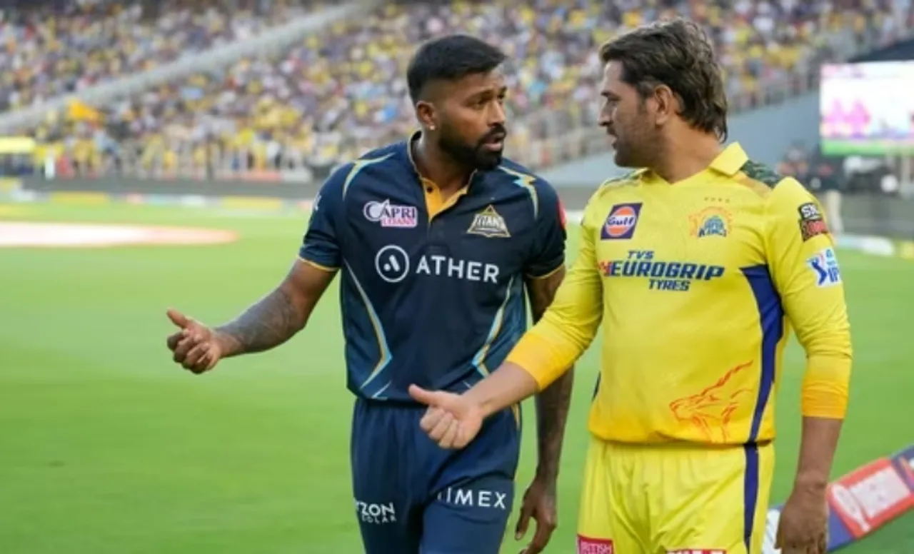 Hardik Pandya and MS Dhoni, IPL 2023