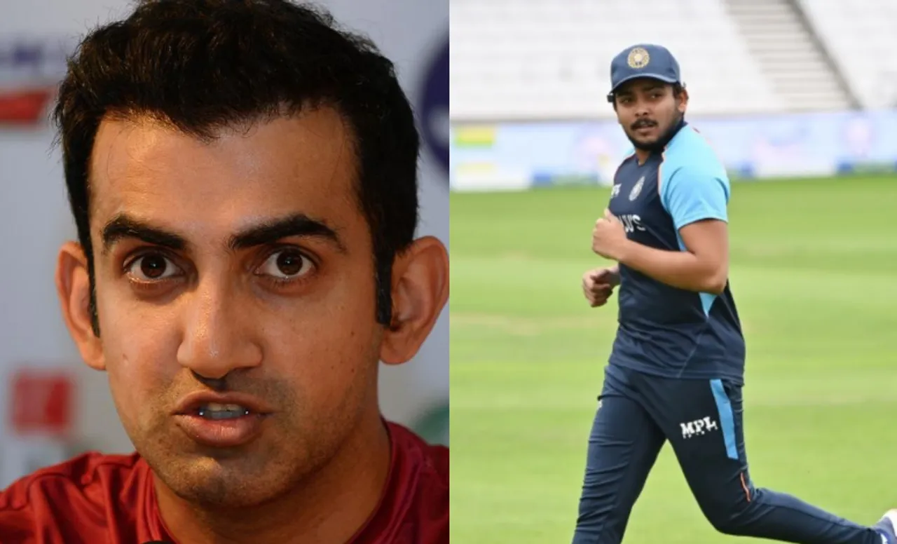 Gautam Gambhir-Prithvi Shaw