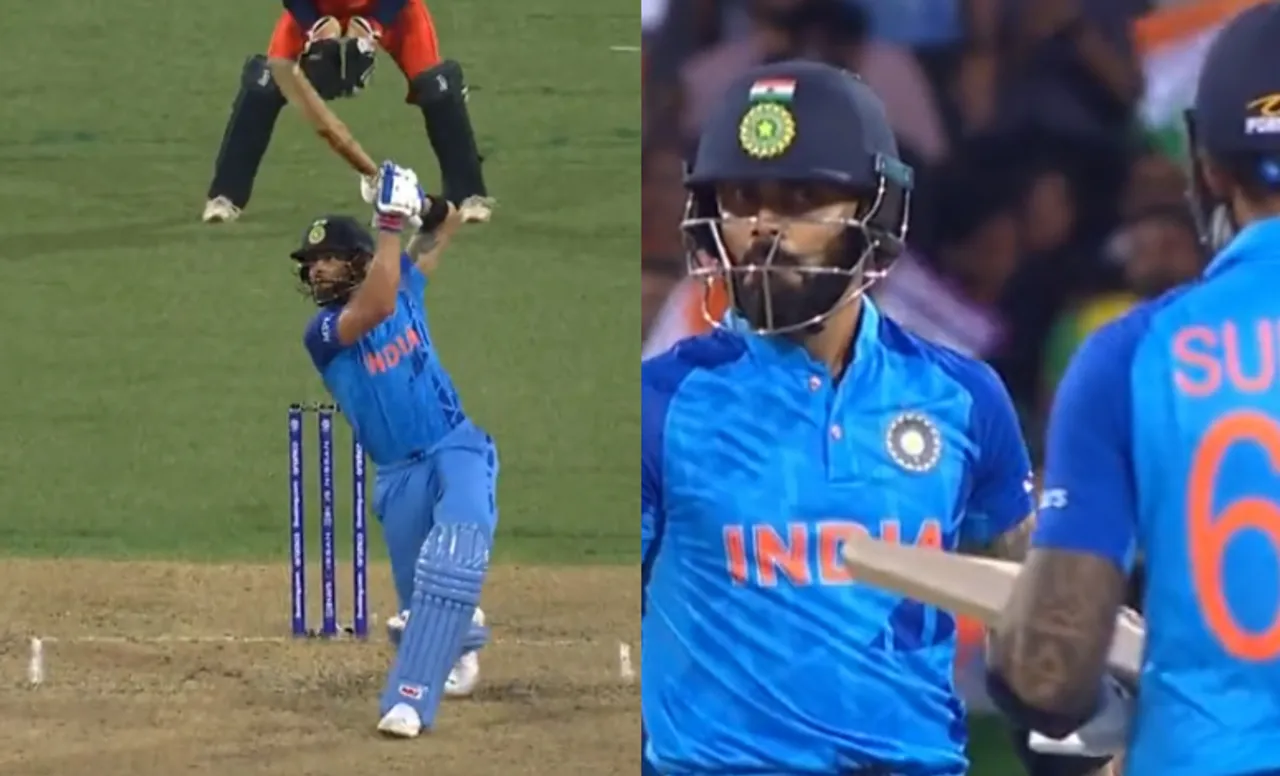 Virat Kohli in awe of his own shot