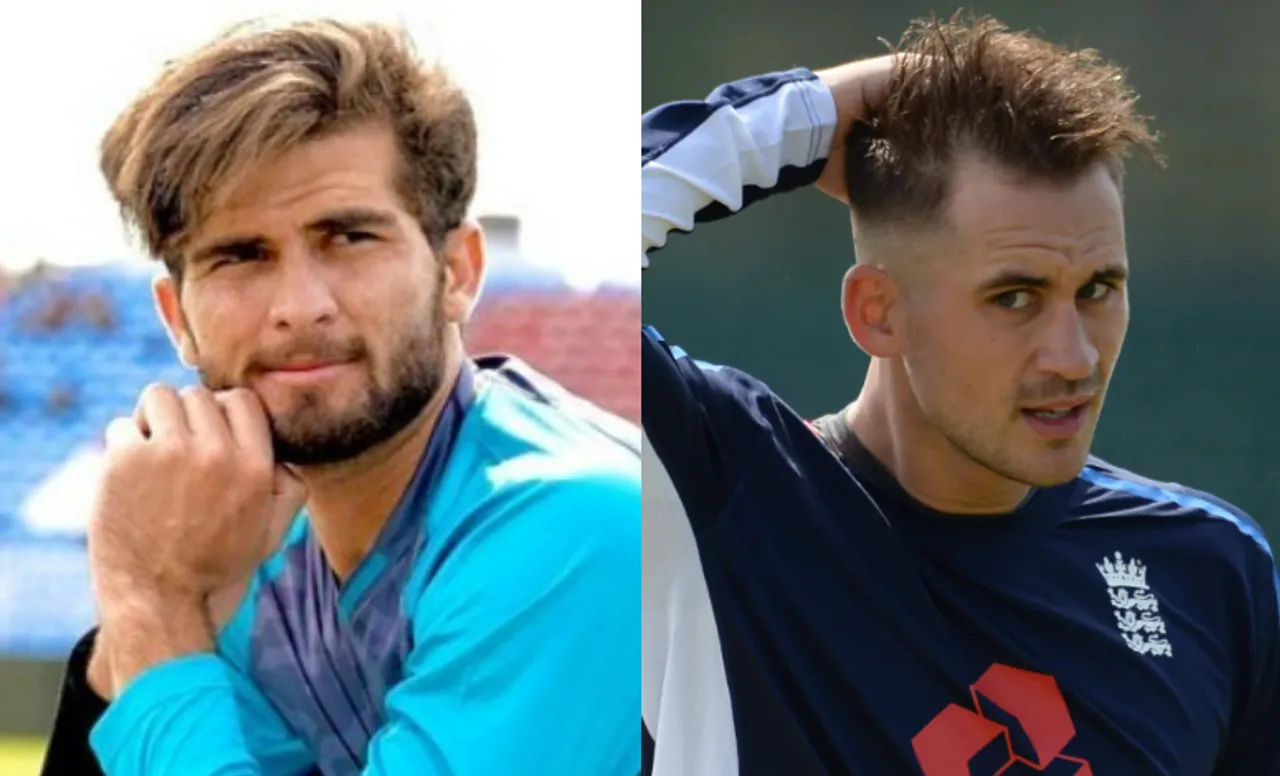 Shaheen Afridi and Alex Hales