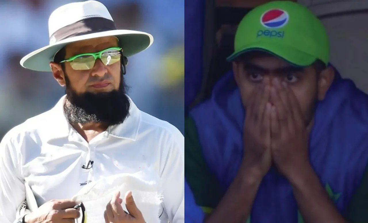 Aleem Dar and Babar Azam