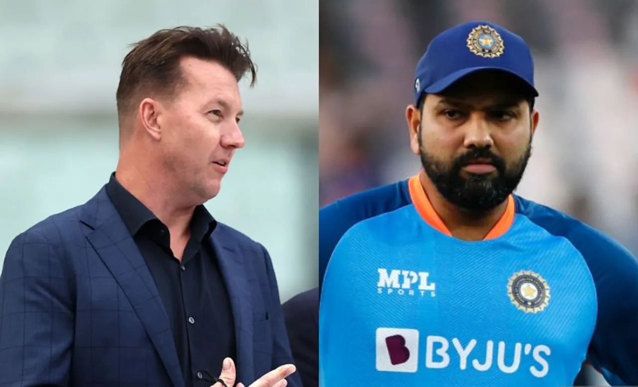 Brett Lee-Rohit Sharma