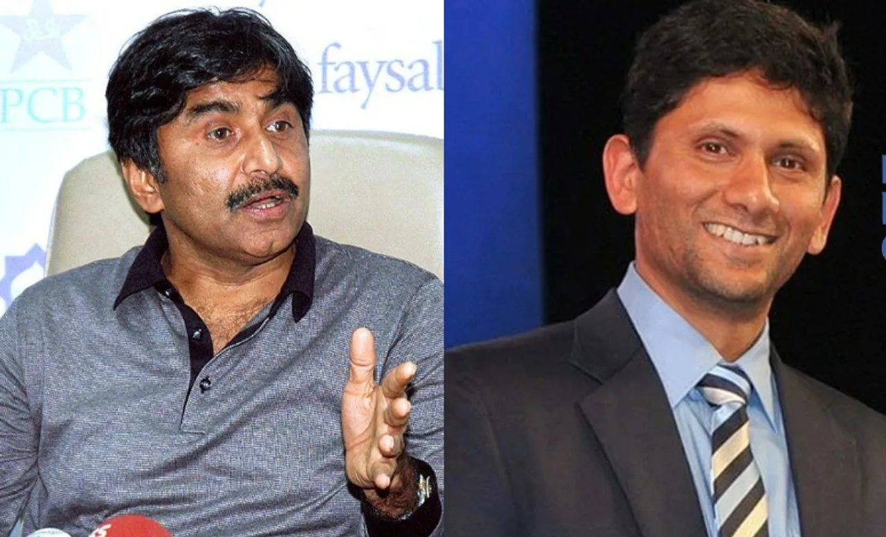 Javed Miandad and Venkatesh Prasad