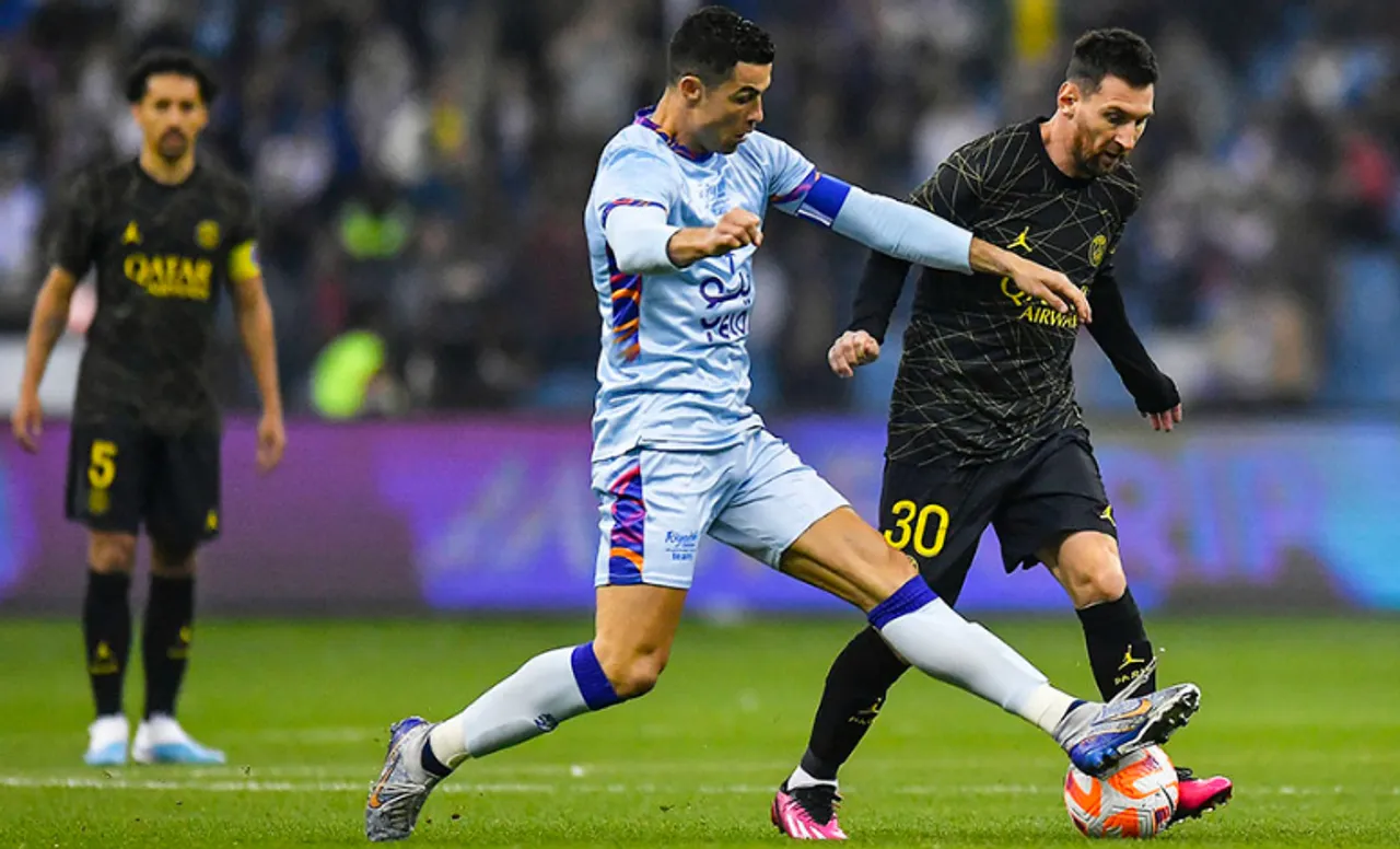 Cristiano Ronaldo and Lionel Messi