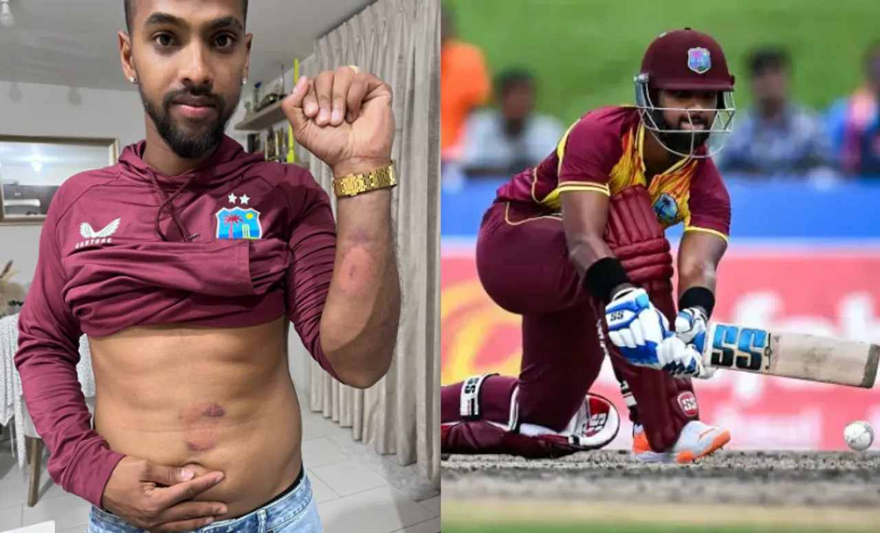 Nicholas Pooran after 5th T20I vs India